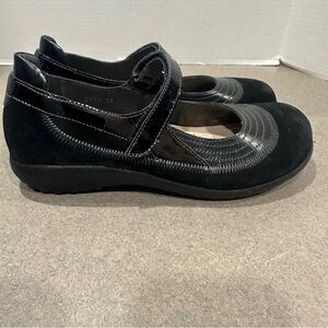 Naot Kirei Women’s Black Suede Mary Janes